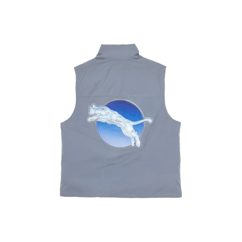 PUMA PUMA X Empty Mountain Base Co branded Model Vest Unisex Gray-1