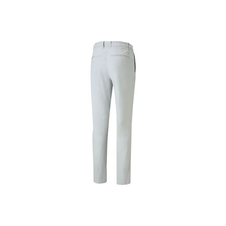 PUMA Golf Dealer Tailored Casual Pants Men Light Gray-1