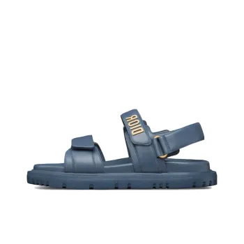 DIOR DiorAct Beach Sandals Women's Light Midnight Blue