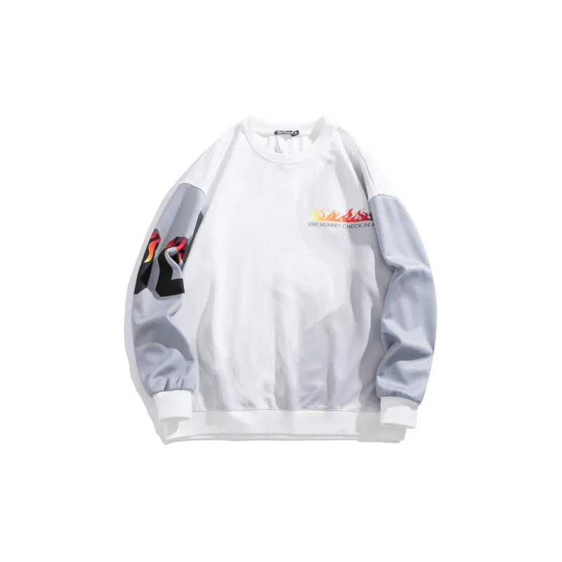 FireMonkey Sweatshirts Unisex Gray-1