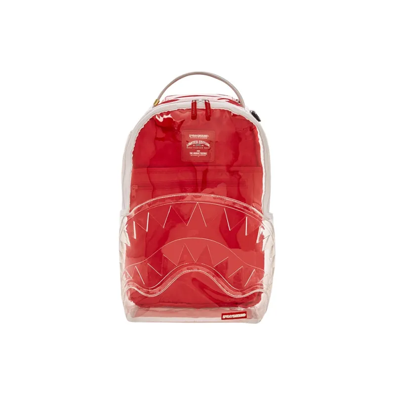 SPRAYGROUND PVC Backpack Large Size Unisex Transparent-0