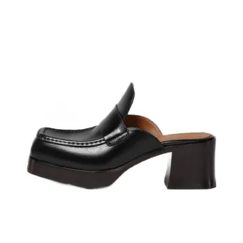 MARNI Women's Heeled Mule 'Black'