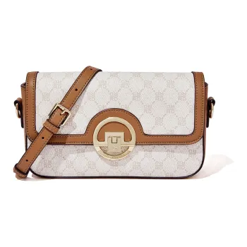 RED DRAGONFLY PVC Small Square Bag, Crossbody Bag, Shoulder Bag Regular Women's Ecru