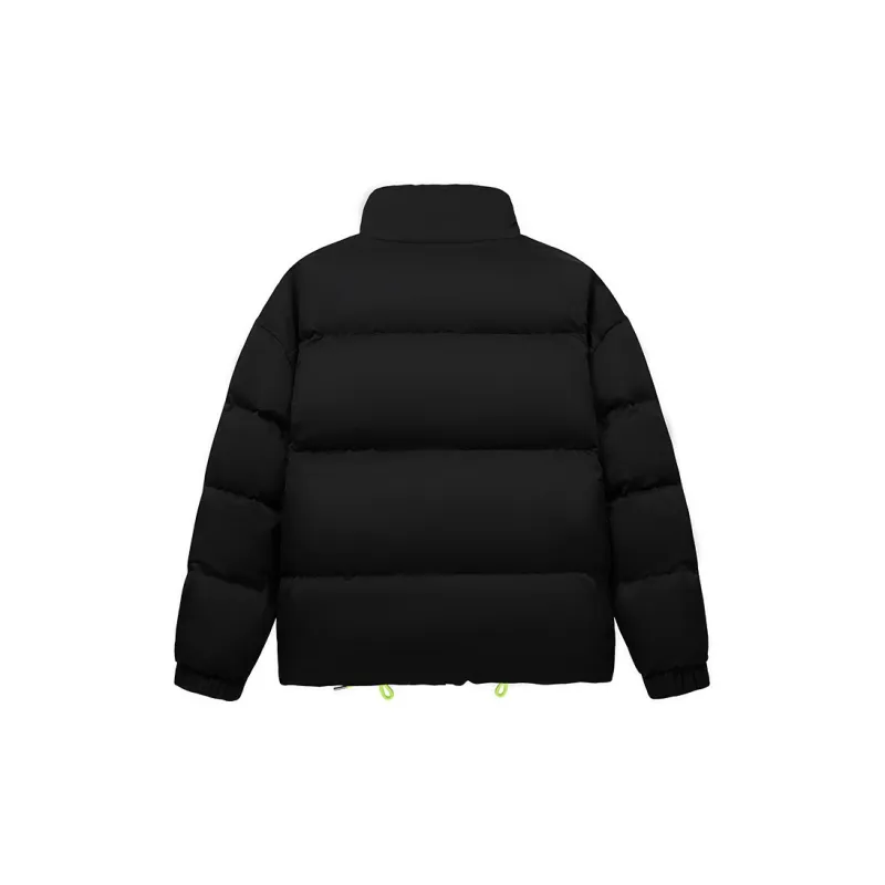 Jeep Fitted Drawstring Stand Collar Coat Puffer Jacket Unisex-1