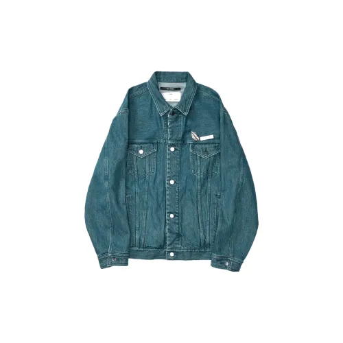 SONG FOR THE MUTE Denim Jackets Men Blue