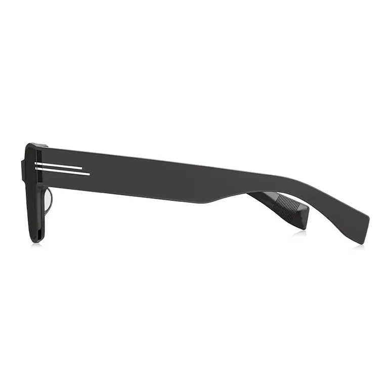BOLON Plate Frame Rectangular Sunglasses Unisex Real Rock Gray Frame-1