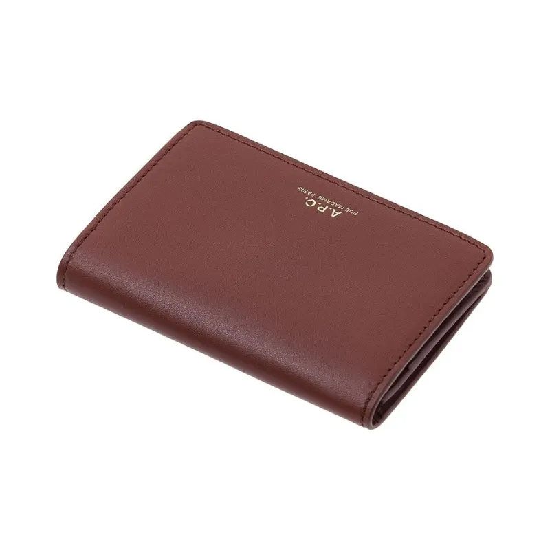 A.P.C Logo Printed Bi Fold Wallet-2