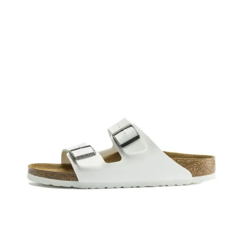 Birkenstock Arizona Birko Flor Narrow 'White'