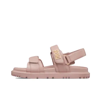 DIOR Dioract Beach Sandals Women's Nude Pink