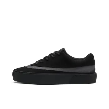 EQLZ EQUALIZER Fault 24 Lo Low Top Skateboard Shoes Unisex Black Obsidian