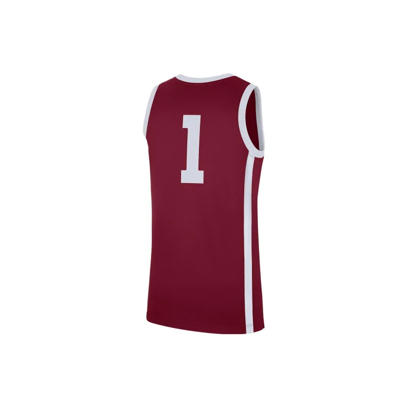 JORDAN Oklahoma Sooners Replica Men's JORDAN Brand College Basketball Jersey-1