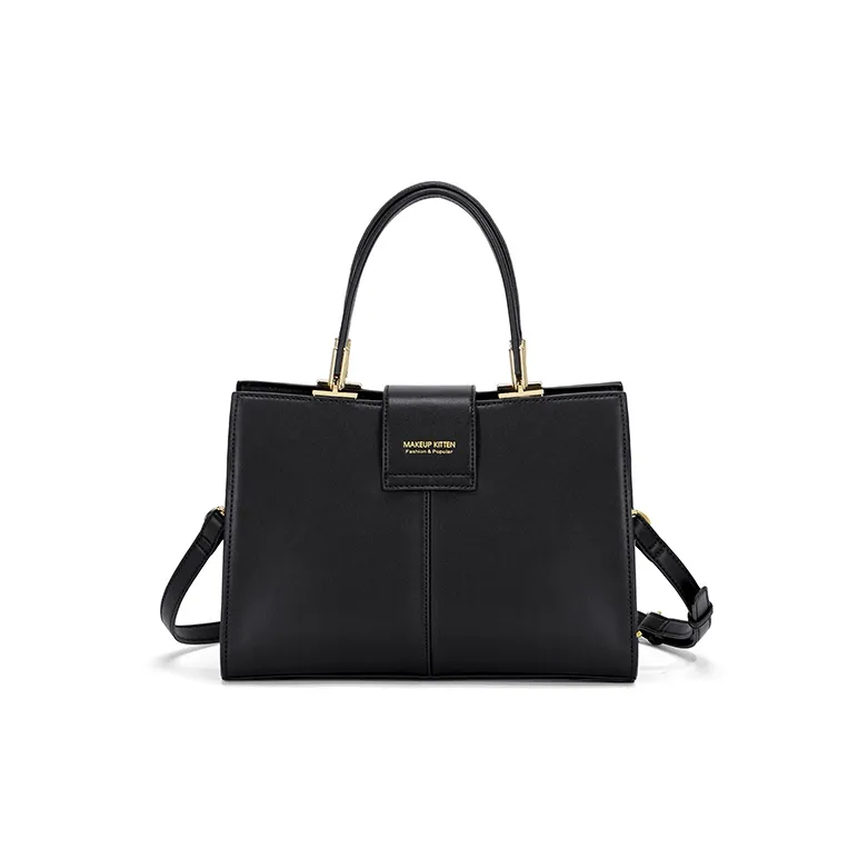 MAKEUP KITTEN Handbags Elegant Checkered[Shopping Bag Included]-3