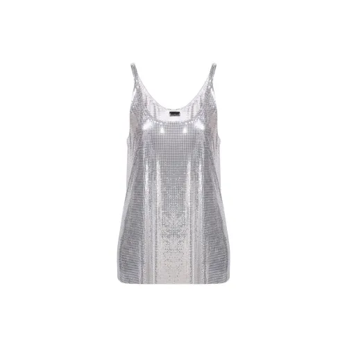 Rabanne Metallic Mesh Tank