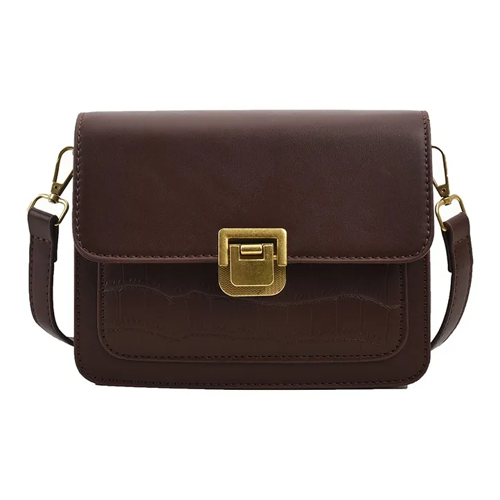 JANE KLAIN PU Tofu Bag Crossbody Bag Regular Women's Black/Coffee/Brown-5