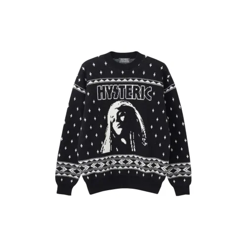 HYSTERIC GLAMOUR Cashmere Sweaters Men Black