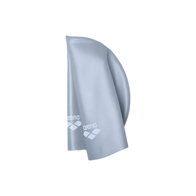 Arena Swimming Caps Silicone Unisex Gray-1