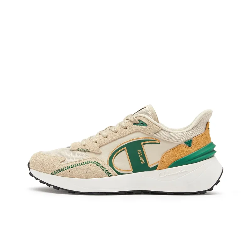 Champion Anti-Slip Wear-Resistant Running Shoes Men's Khaki-0