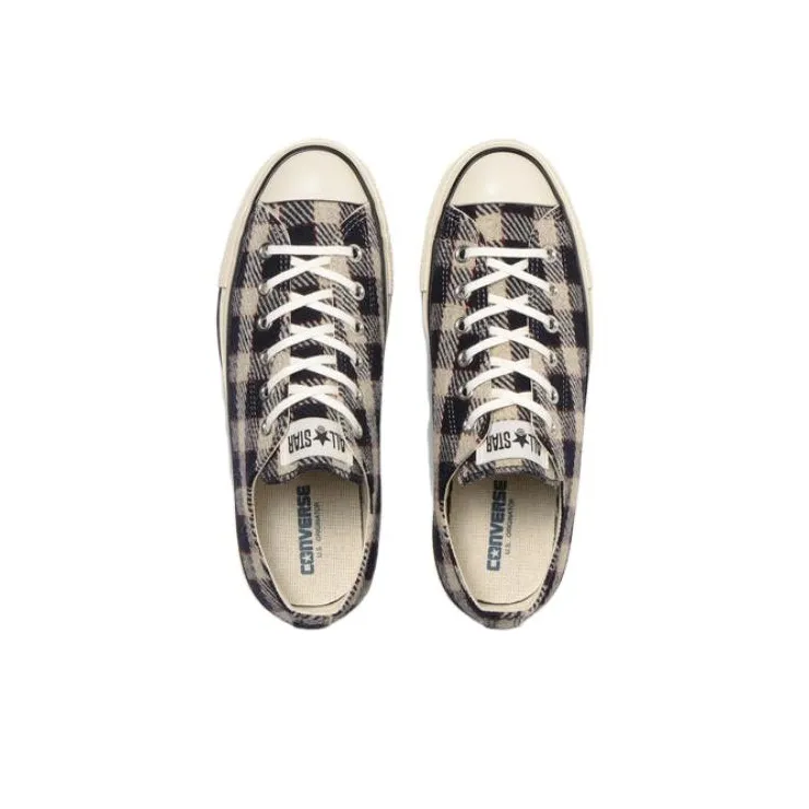 Converse All Star Us Wool Plaid Ox 'Black White'-5
