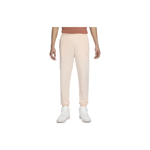 Nike Knitted Sweatpants Men Pink