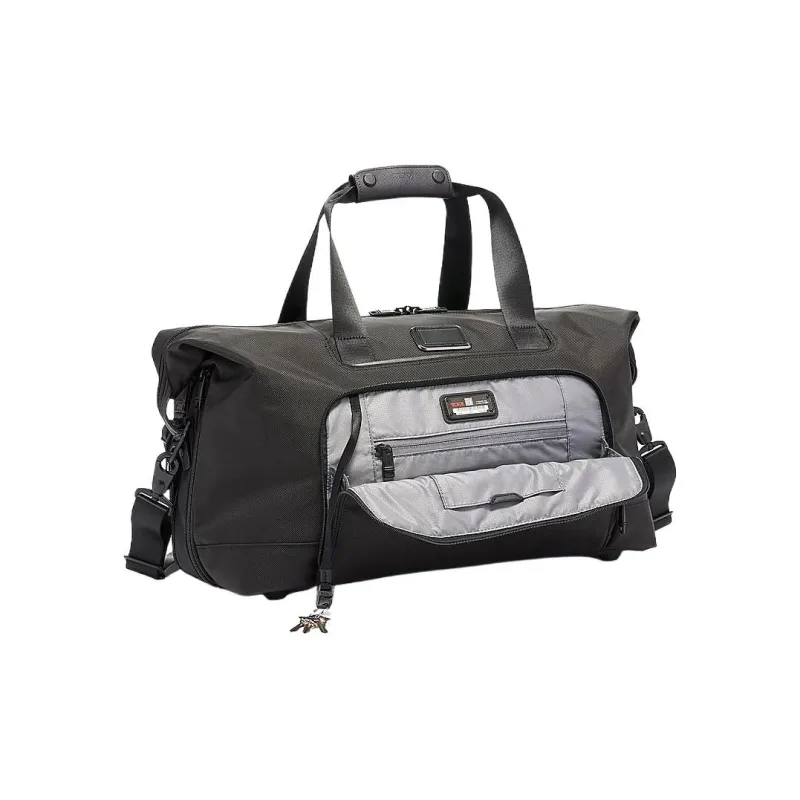 TUMI Alpha 3 Nylon Handbag, Shoulder Bag, Crossbody Bag, Travel Bag Unisex Black-5