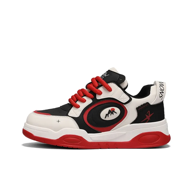 SNOW FLYING Slip Resistant Cushioning Abrasion Resistant Low Top Skateboard Shoes Men's-2
