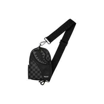SPRAYGROUND PVC Sling Bag Small Size Unisex Black