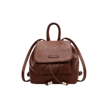 PINK·LAND PU Backpack Women's Black/Brown