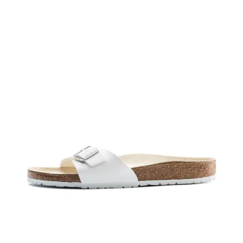 Birkenstock Slide Slippers Unisex White Regular