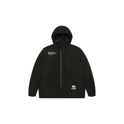 Aape Down Jackets Men Black