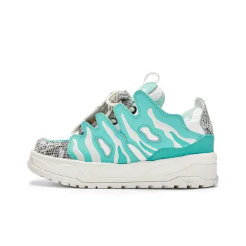 SENGUOGUO Year Of The Dragon Limited Edition Low Top Skateboard Shoes Unisex Light Blue