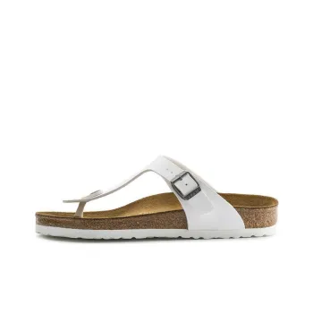 Birkenstock Gizeh Birko Flor White