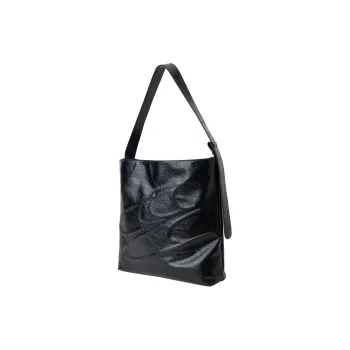 Crying Center PU Tote Bag Shopping Bag Shoulder Bags Unisex Black/Matte Black/Gray/Brown/Olive Green
