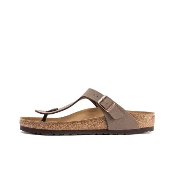 Birkenstock Gizeh Quiet Quick Dry Flip Flops Unisex Mocha Narrow