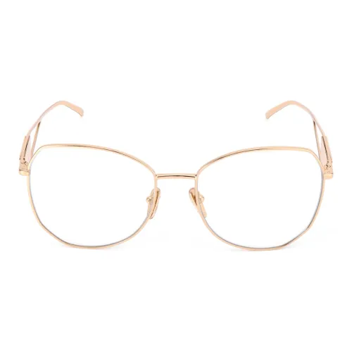 PRADA Eyewear Round Frame Sunglasses Gold