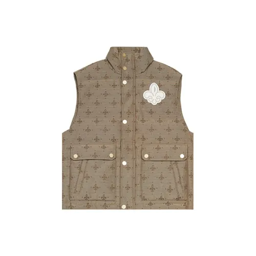 Palladium Down Vests Unisex Lead Black