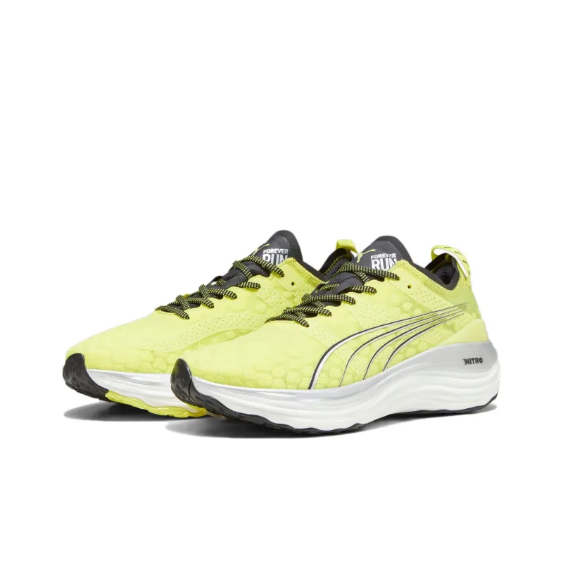 PUMA ForeverRun Nitro 'Yellow Burst Silver'-2