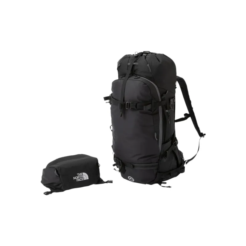THE NORTH FACE Nylon Backpack Medium Size Unisex Black-5