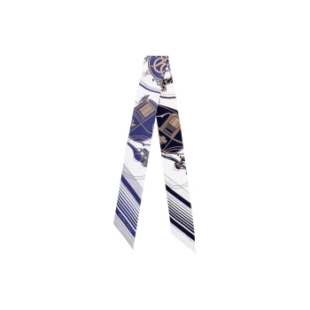HERMES Ex Libris Silk Scarves Women's