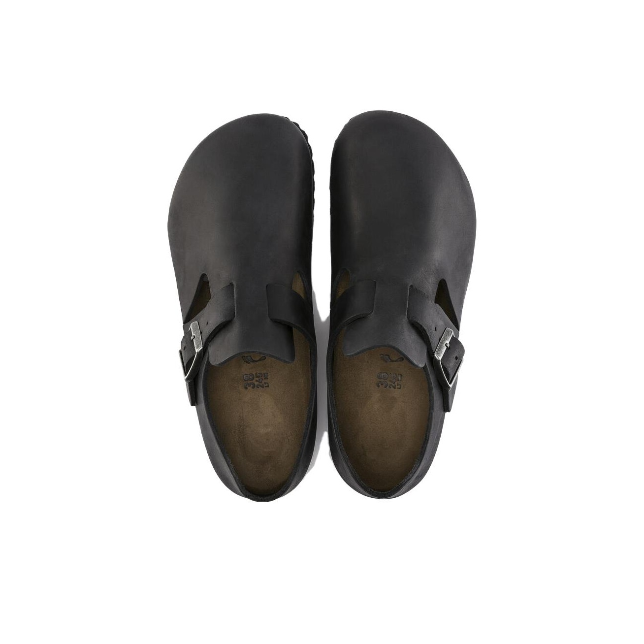 Amazon.com: BIRKENSTOCK Unisex London Black Oiled Leather 40
