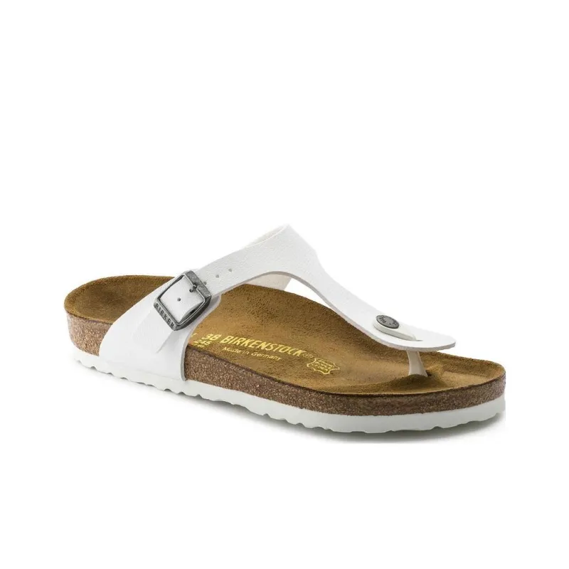 Birkenstock Gizeh Birko Flor White-1