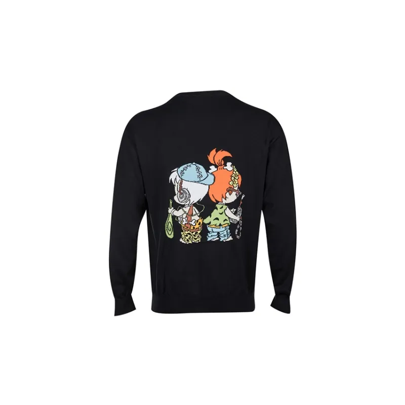 MOSCHINO Knitwear Men Black-3