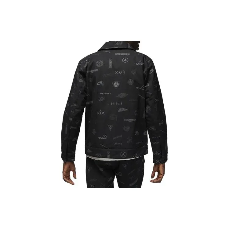 Jordan Flight Heritage Jackets Men Black-1