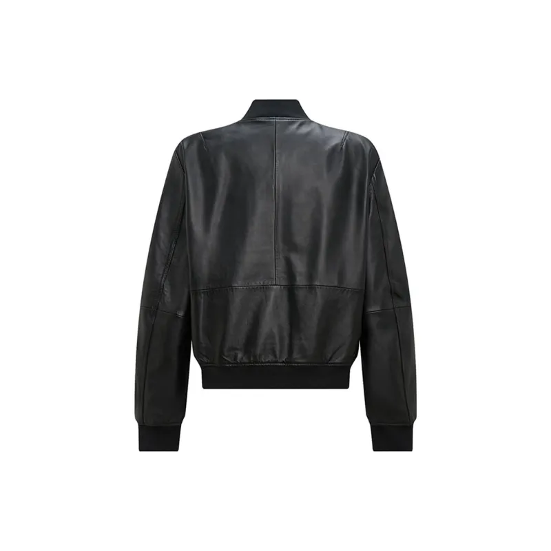 VERSACE JEANS COUTURE FW23 Leather Jacket Men's Black-1