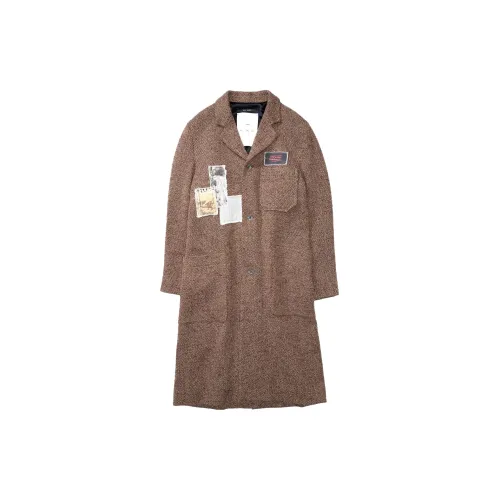 SONG FOR THE MUTE Coats Men Brown