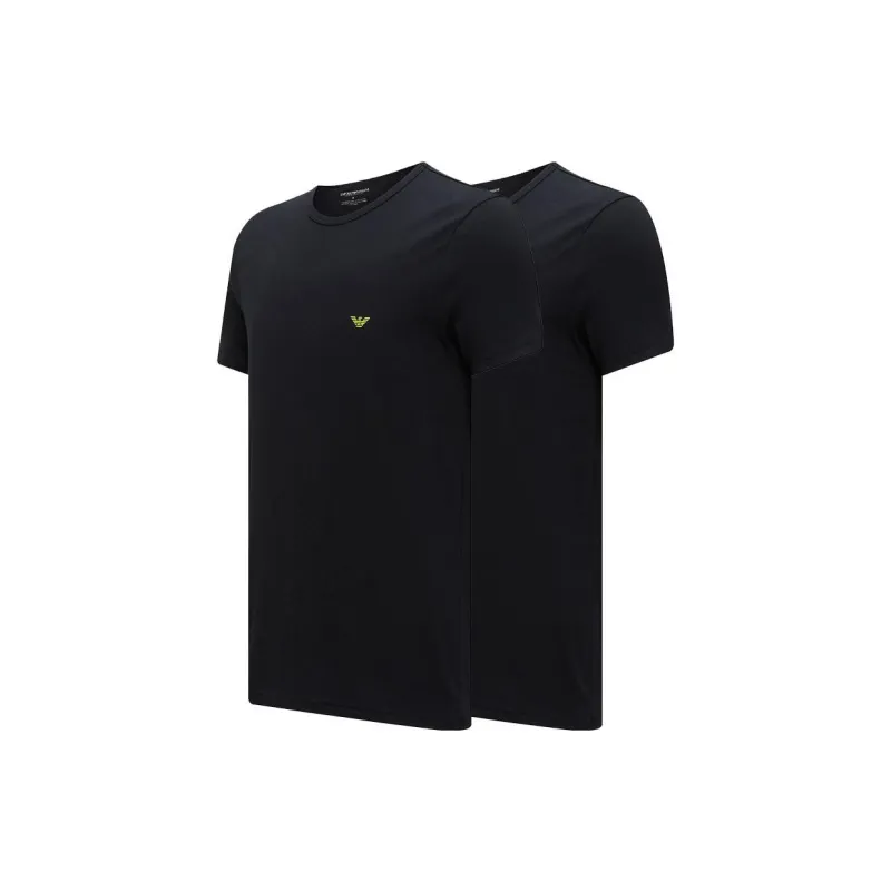 EMPORIO ARMANI T Shirt Men's 2 Pack Black-2
