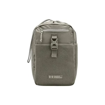 Under Armour Polyester Shoulder Bag, Crossbody Bag Regular Unisex Grove Green With Olive