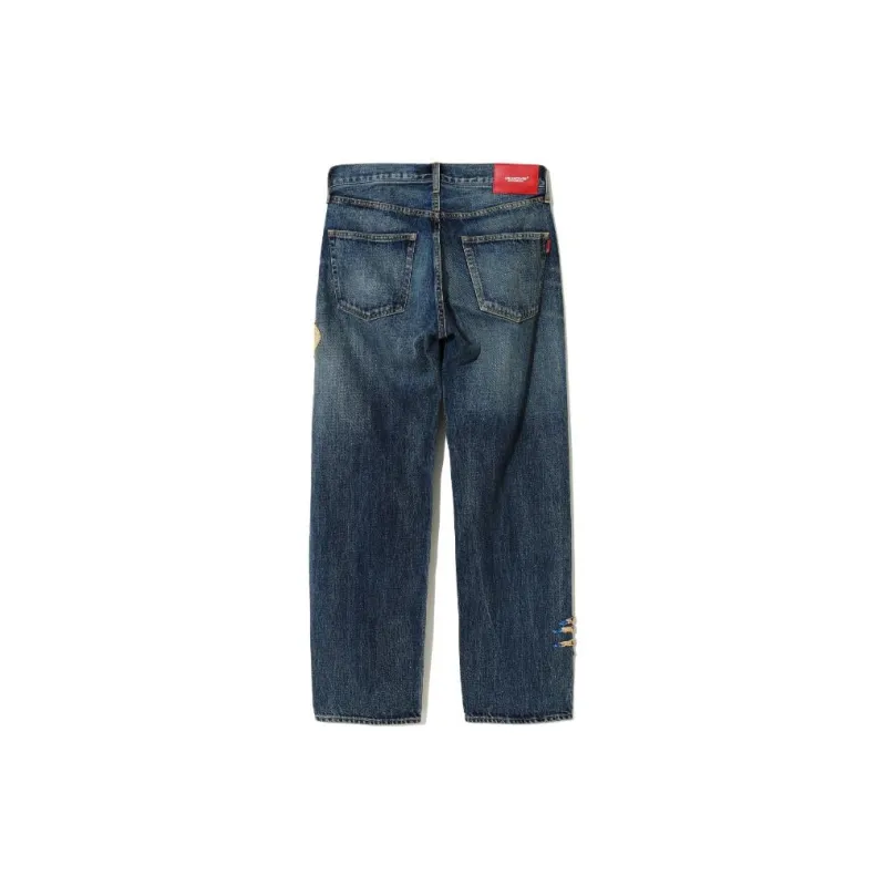 UNDERCOVER Color Beads Denim Pants 'Black'-1