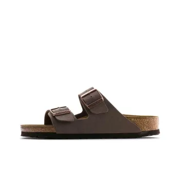 Birkenstock Arizona Birkibuc Narrow 'Mocha'