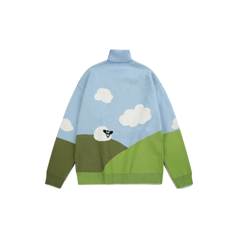 Guuka Knitwear Unisex Blue-1