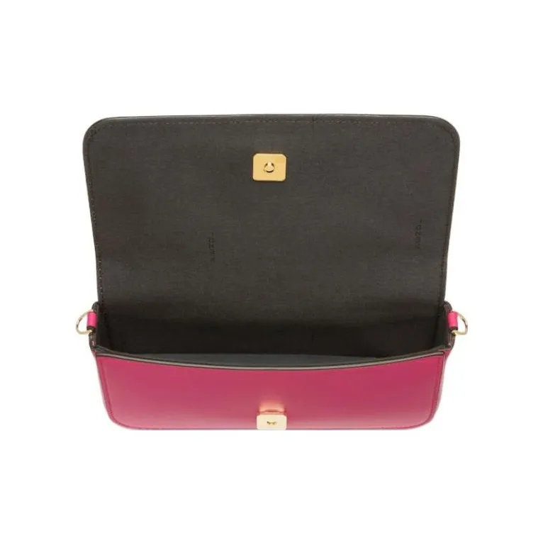 FENDI Fendigraphy Leather Wallet Regular Women's Pink-4